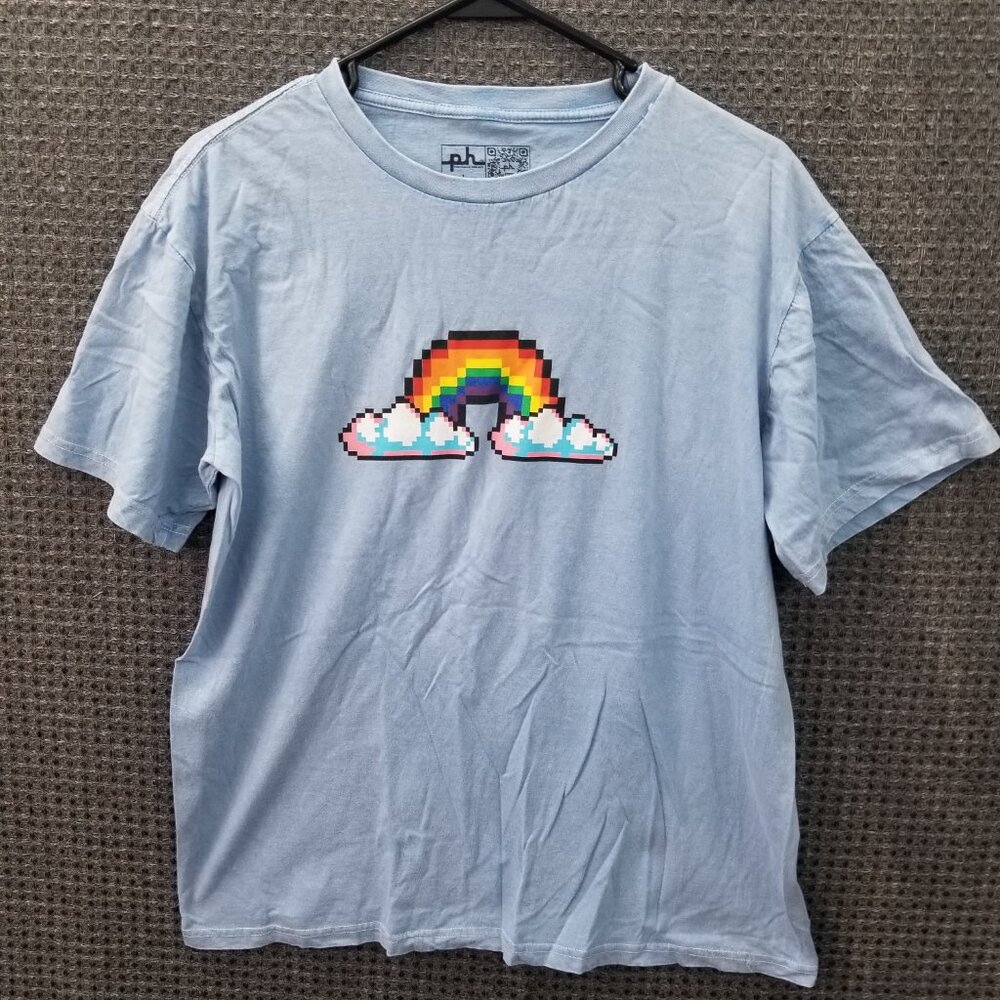 PH The Phluid Project Blue T Shirt L